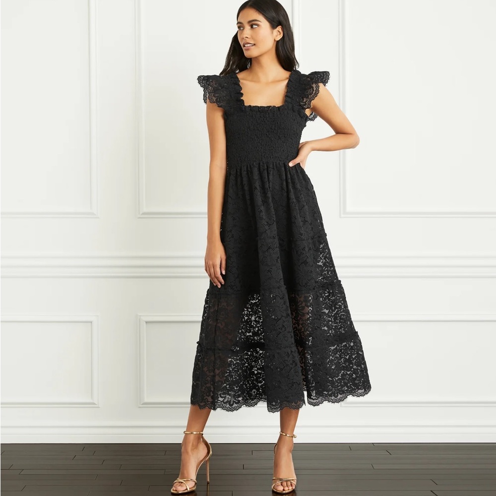 Collector’s Edition Ellie Nap Dress in Black Lace XXS